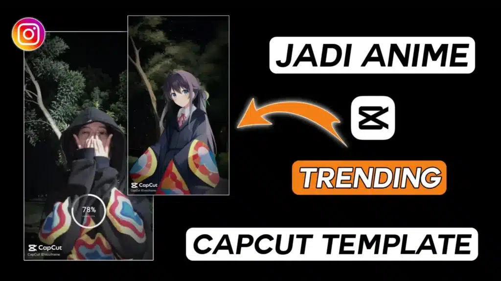Jadi Anime Capcut Template Link 2024 | Jadi Anime Capcut Template