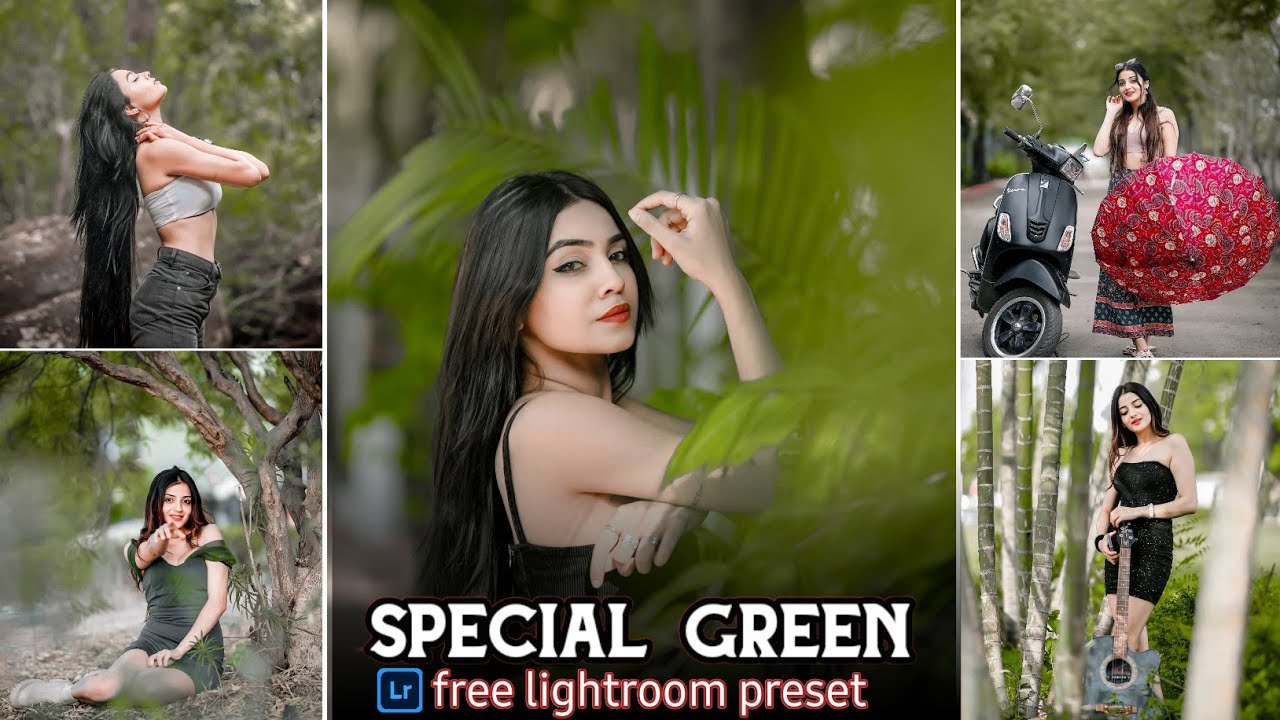special Green Lightroom preset