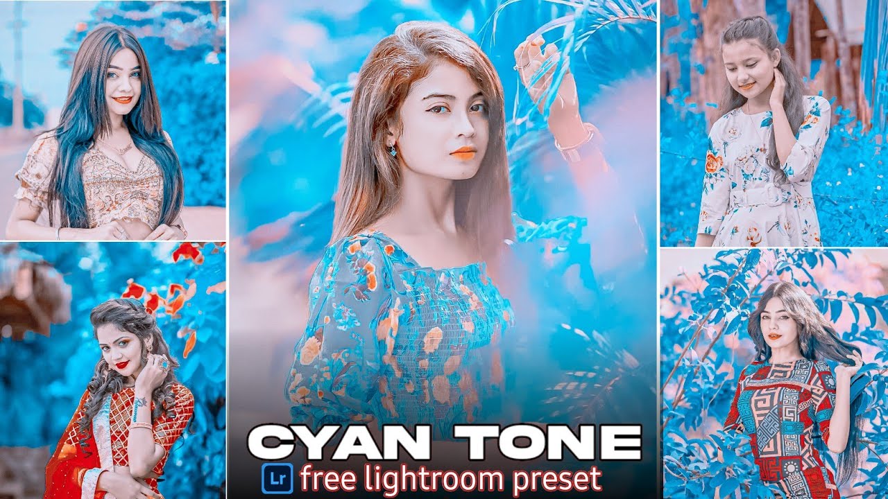 Cyan Tone Lightroom preset