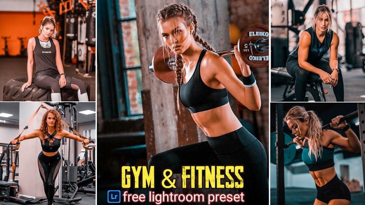 Gym lightroom preset