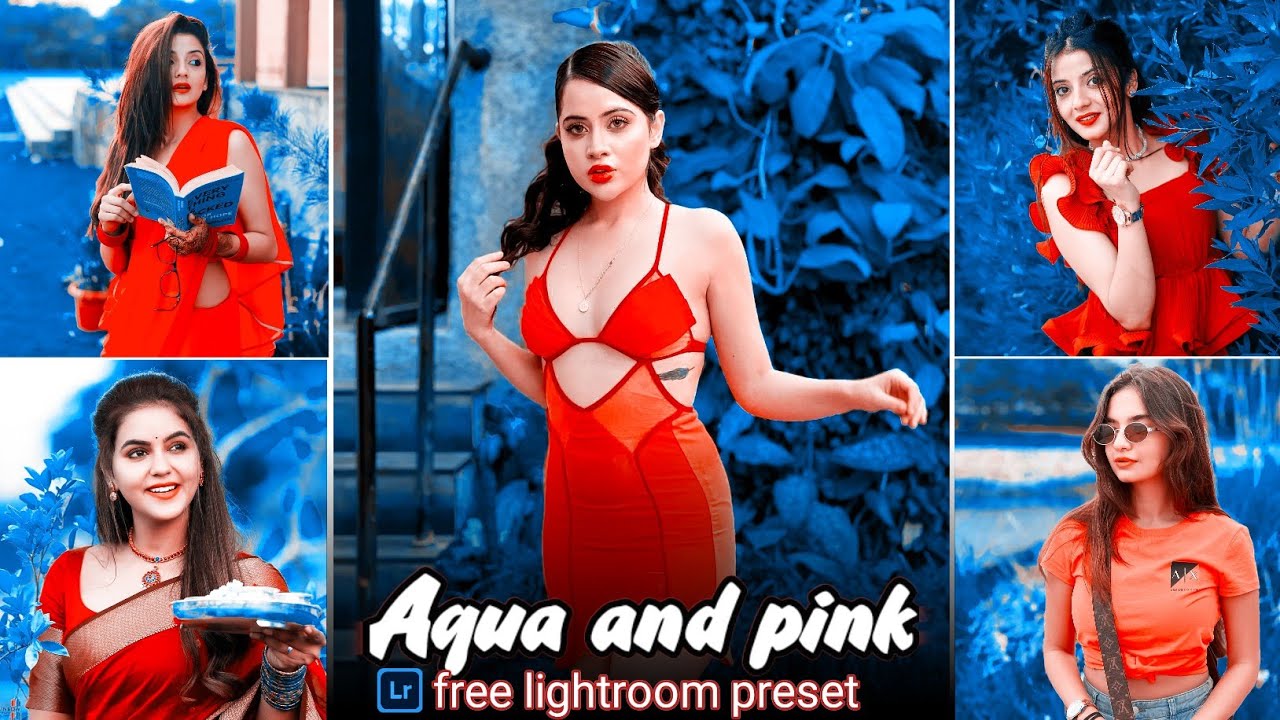 Aqua And Pink Tone Lightroom Preset