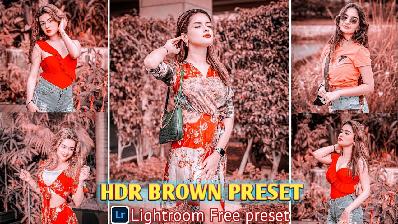 HDR Brown Tone Lightroom Presets Free Download
