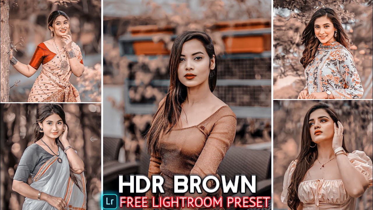 HDR Brown Tone Lightroom Preset Free Download