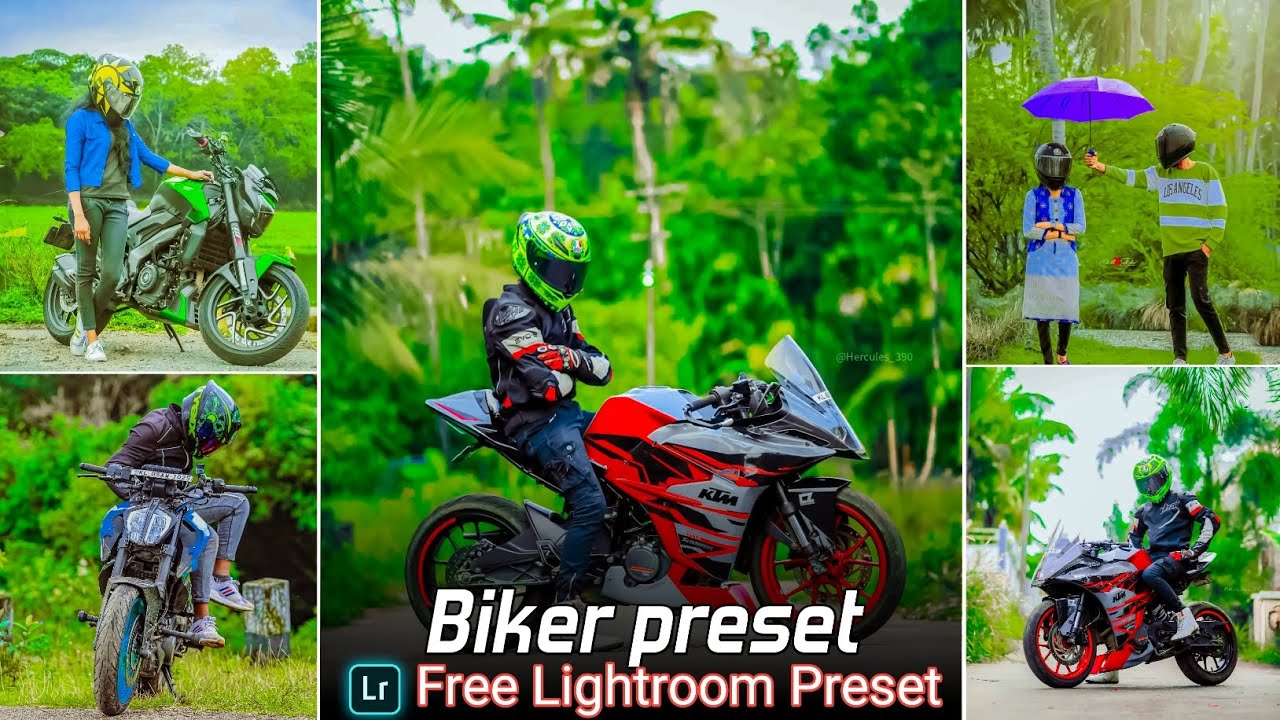 Bikers Green Lightroom Preset Free Download
