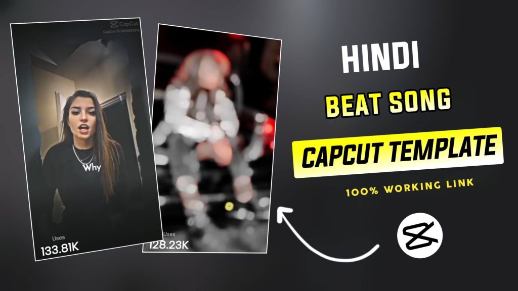 Hindi Beat Song CapCut Template Link 2024