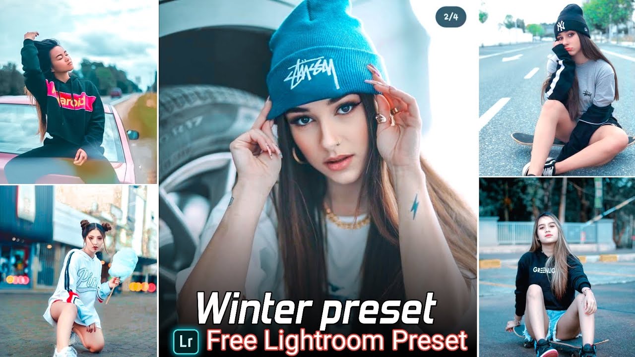 Professional Winter Photography Preset Editing | Winter Tone lightroom preset free download