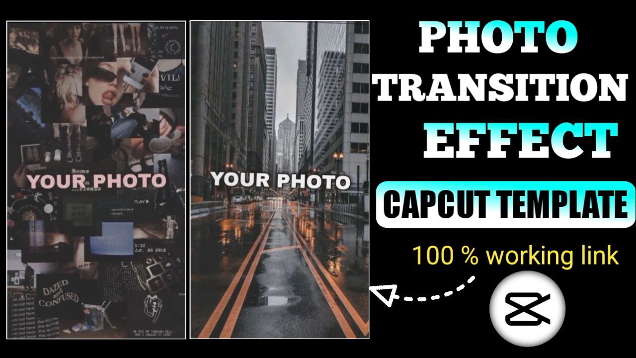 Photo Transition Capcut Template link 2024 (100% Working Template )
