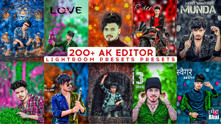 200+ Ak Editor Lightroom Presets | Ak Editor Free Lightroom Presets