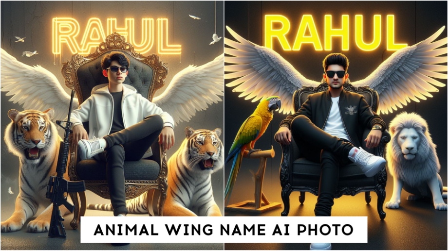 Animal Wings Chair With Name Ai Photo Editing Link 2024 | Bing Image Creator