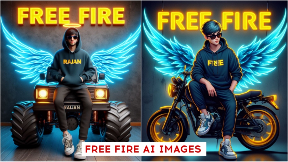 Free Fire Ai Wing Name Photo Editing Prompt 2024 | Bing Image Creator