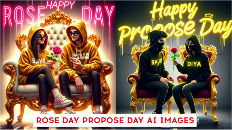 Happy Rose Day , Propose Day Ai Photo Editing Prompt 2024 | Bing Image Creator