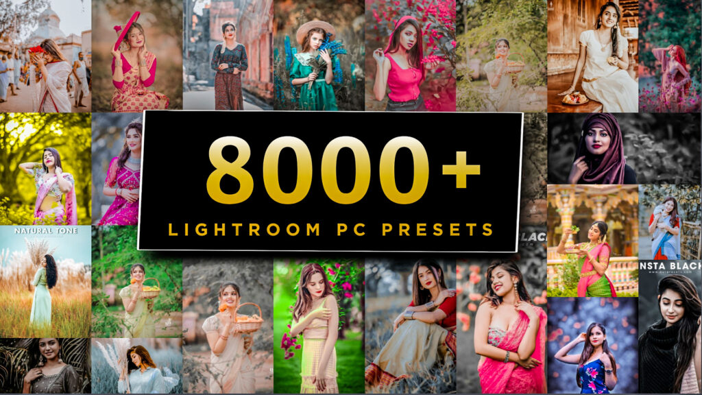 8000+ Lightroom Pc Presets Download In One Click | Best Lightroom Pc Presets Free Download