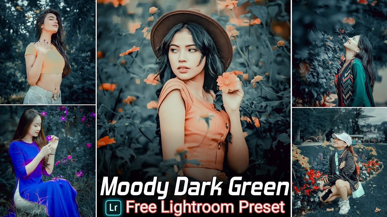 Moody Dark Green Tone Lightroom Presets