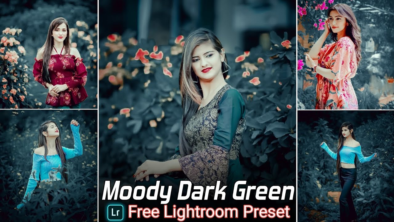 Moody Dark Green Tone Lightroom Preset