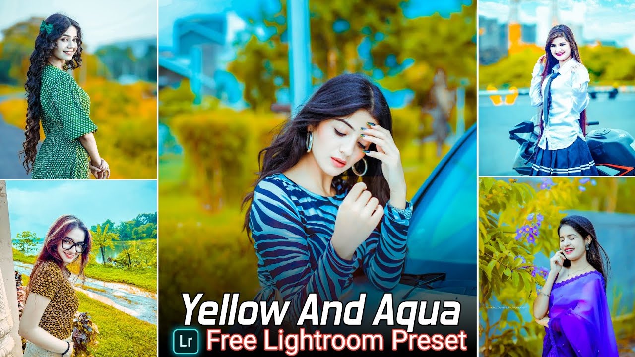 Dark Yellow And Aqua Lightroom Presets Free Download