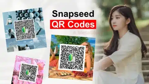 Aarya Editz Snapseed QR Code Download Presets for Photo Editing