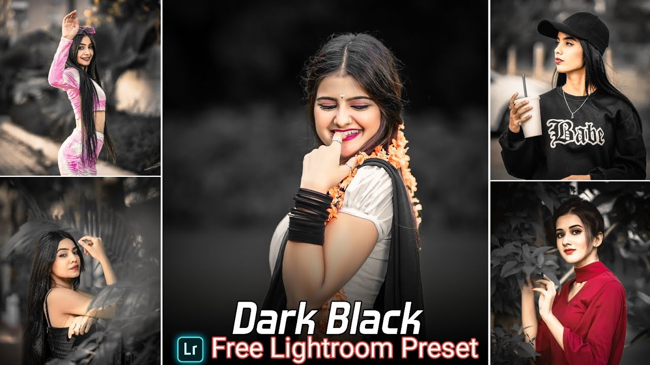 Dark Black Tone Lightroom Presets | Lightroom Black Preset Download