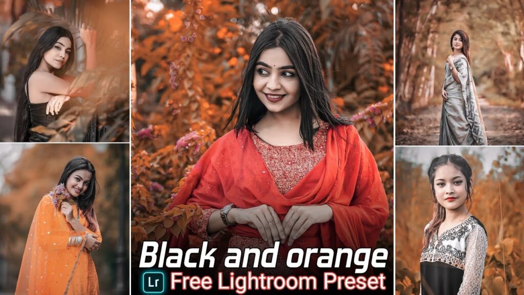 Black And Orange Tone Lightroom Preset | top lightroom presets