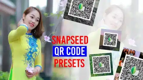 Yogesh Editography QR Code Presets for Snapseed Photo Editing