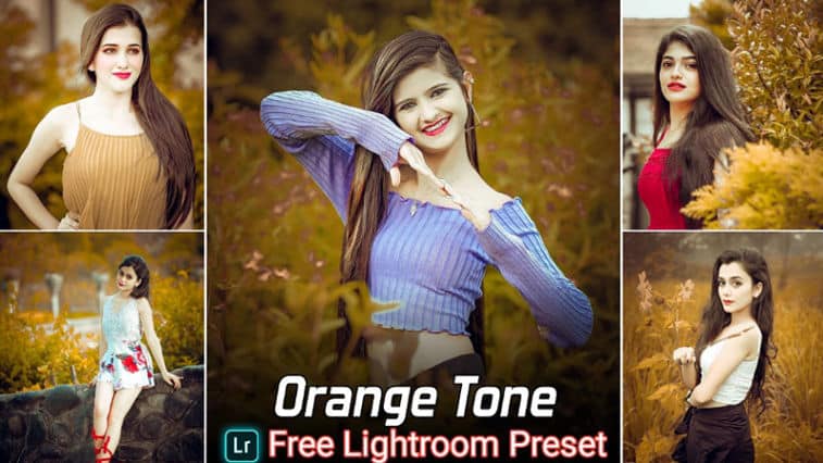 Orange Tone Lightroom Preset Free Download
