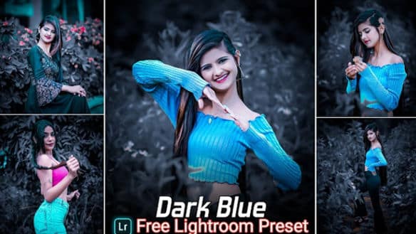 Dark Blue Tone Lightroom Presets Free Download