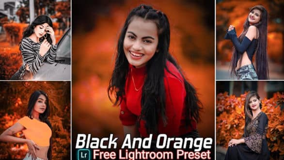 Black And Orange Tone Lightroom Presets Free Download
