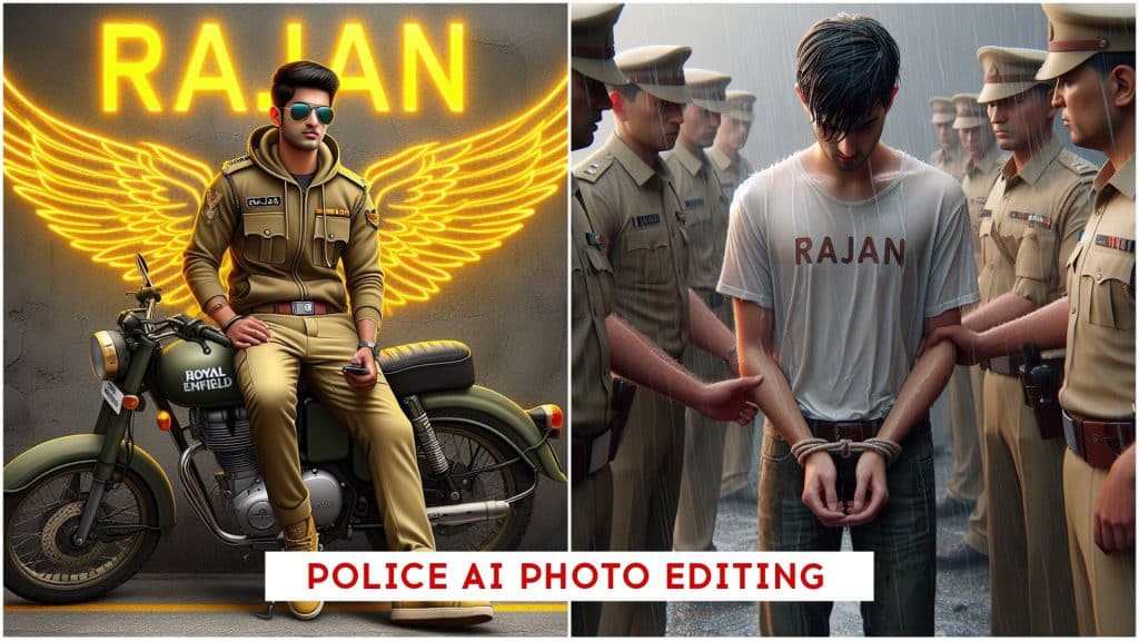 Police Wing Name Ai Photo Editing Link 2024 (Bing Image Creator)