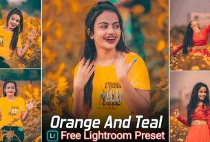 Orange And Teal Tone Lightroom Presets Free Download