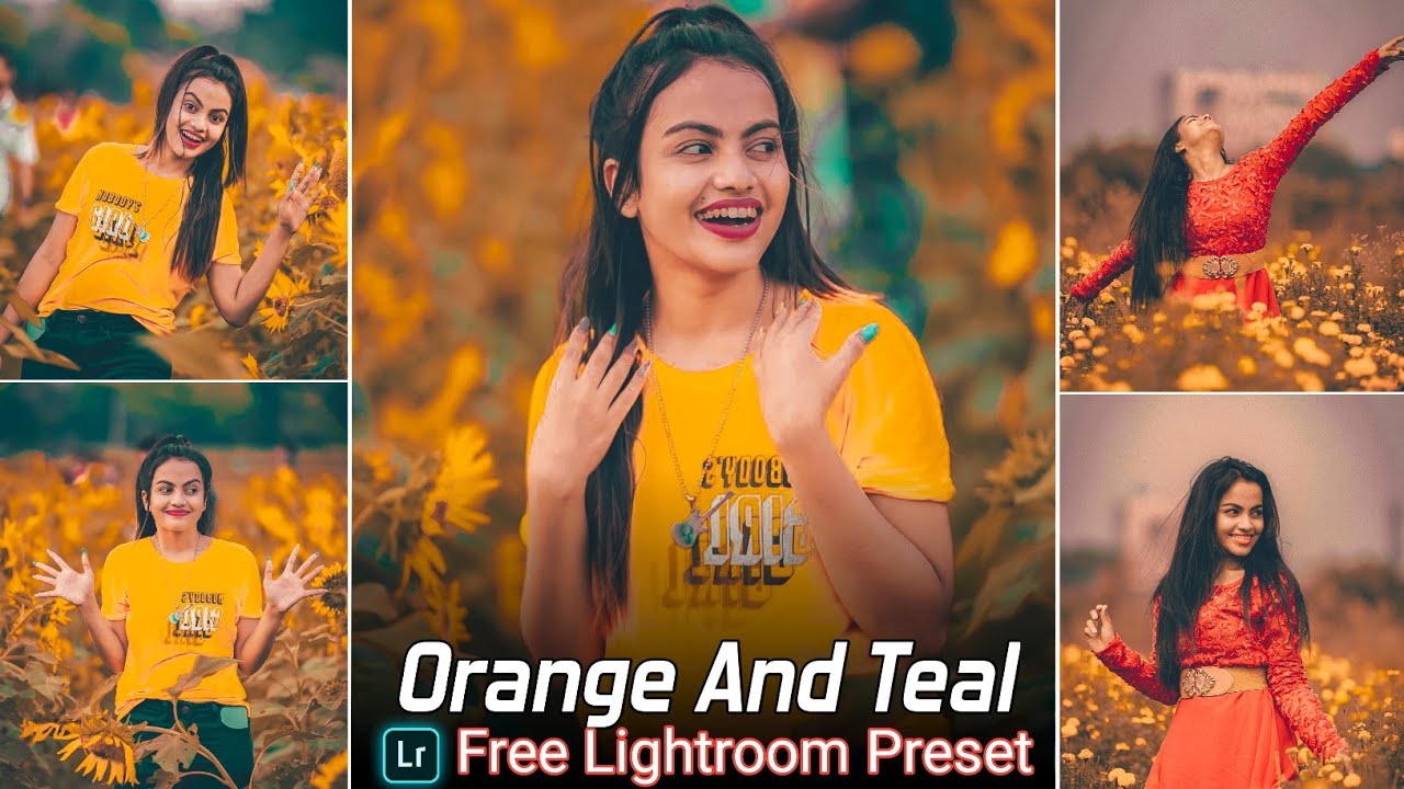 Orange And Teal Tone Lightroom Presets Free Download