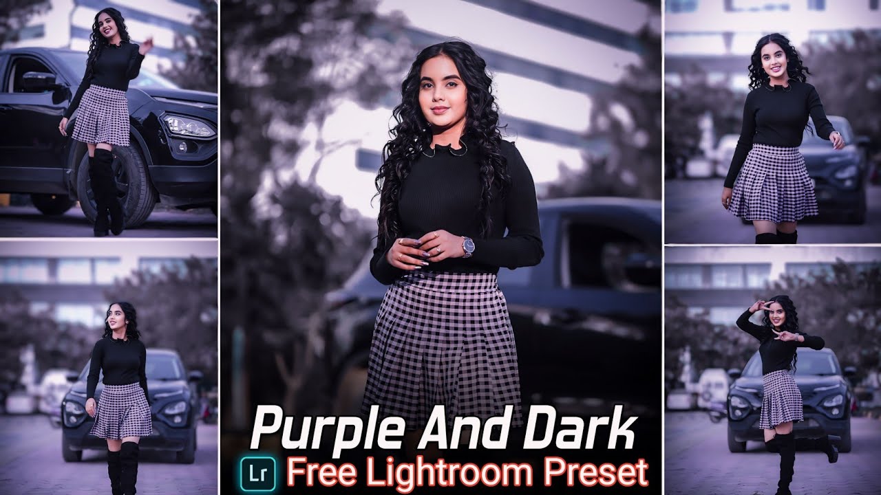 Purple And Dark Tone Lightroom Presets Free Download