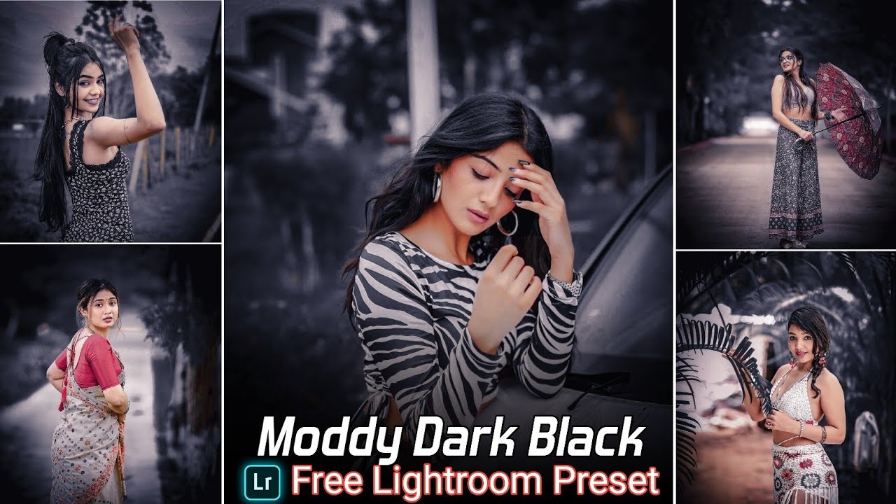 Moddy Dark Black Tone Lightroom Presets Free Download