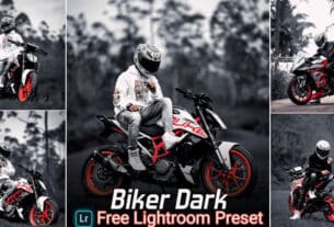 Dark Biker Tone Lightroom Presets Free Download