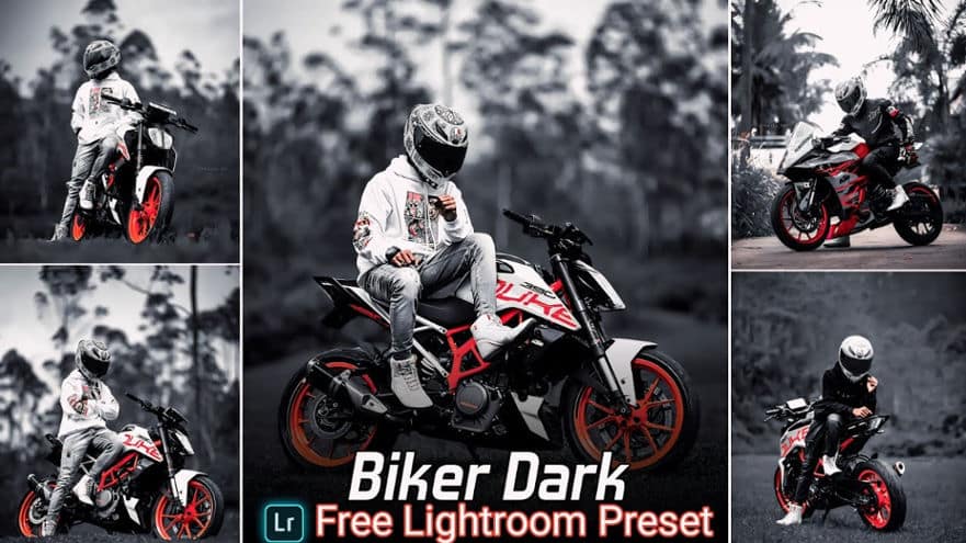 Dark Biker Tone Lightroom Presets Free Download