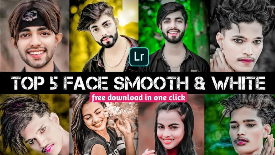 Top 5 Lightroom Face Smooth & White Presets