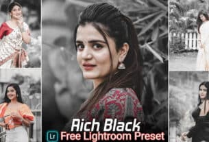 Rich Black Lightroom Presets Free Download