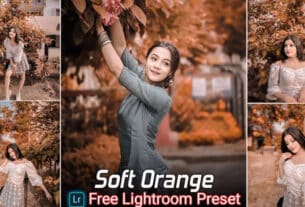 Soft Orange Lightroom Presets Free Download